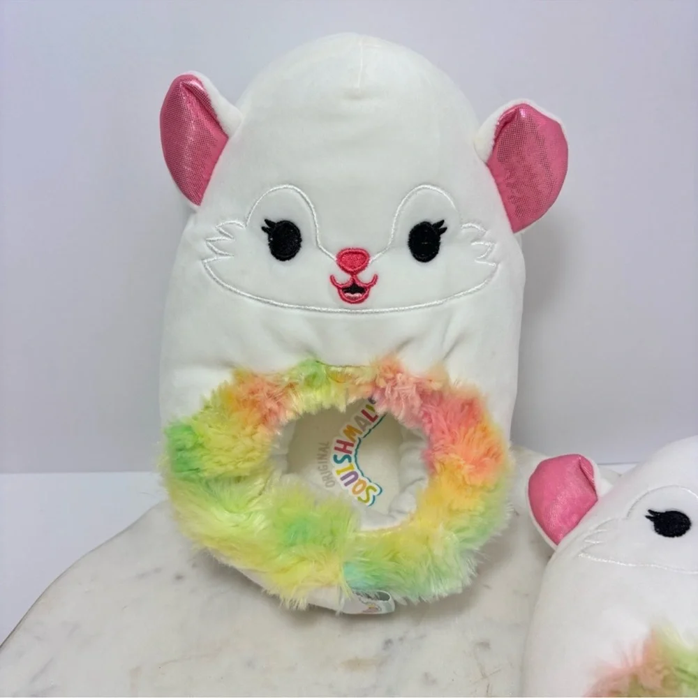 Squishmallows Unisex Youth Slip On‎ Soft & Cozy Cute Plush Squishie Slippers 4-5